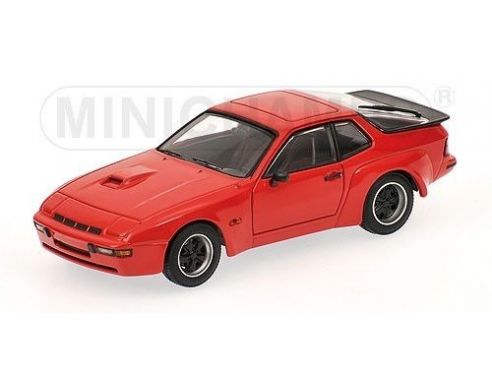 Minichamps PM400066120 PORSCHE 924 CARRERA GT 1981 RED 1:43 Modellino