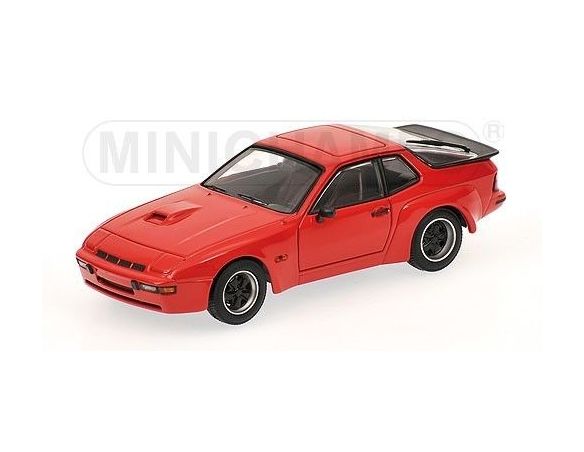 Minichamps PM400066120 PORSCHE 924 CARRERA GT 1981 RED 1:43 Modellino