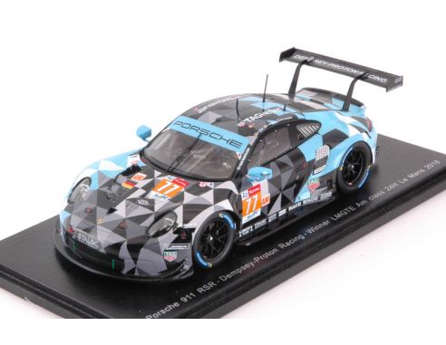 Spark Model S7039 PORSCHE 911 RSR N.77 WINNER LMGTE AM LM 2018 M.CAMPBELL-C.RIED-J.ANDL. Modellino