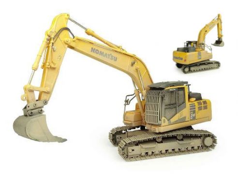 Universal Hobbies UH8144 ESCAVATORE KOMATSU PC210LC-11 MUDDY VERSION 1:50 Modellino