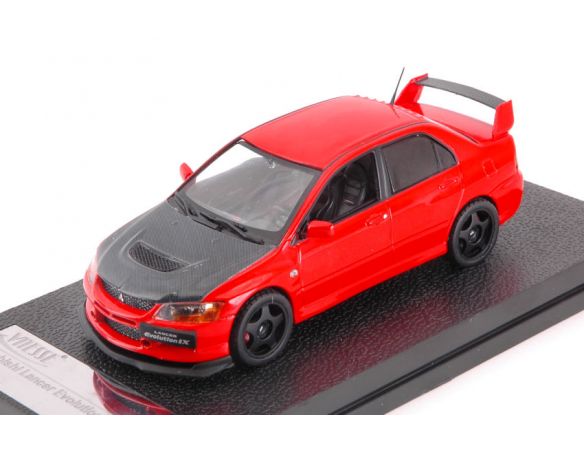 Vitesse VE29370 MITSUBISHI LANCER EVOLUTION IX RED/BLACK 1:43 Modellino