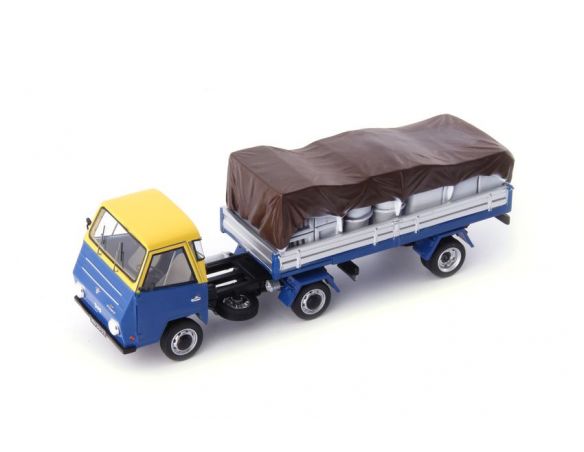Autocult ATC08010 DAF PONY 1968 BLUE/YELLOW 1:43 Modellino