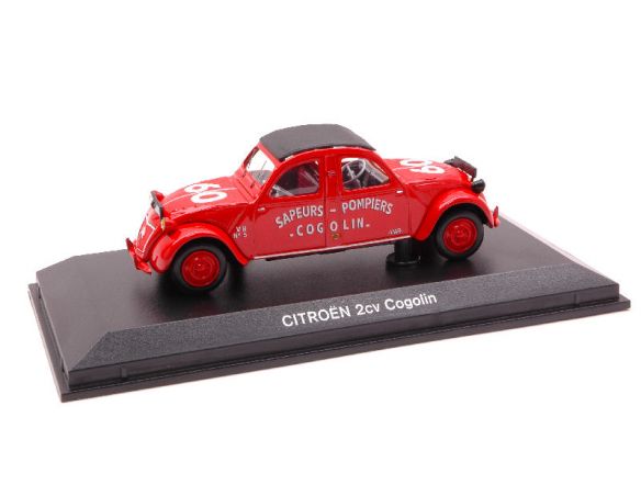 Norev NV150091 CITROEN 2 CV DOUBLE POMPIERS 1:43 Modellino
