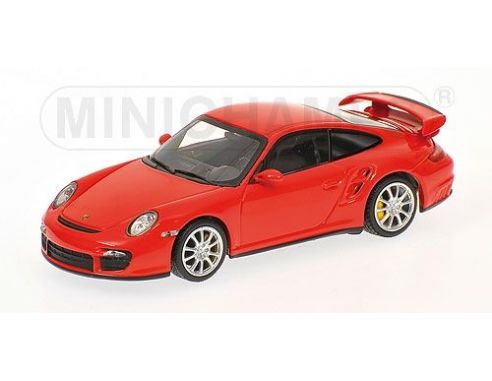 Minichamps PM400066301 PORSCHE 911 GT2 2007 RED 1:43 Modellino