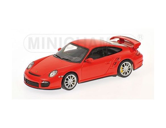 Minichamps PM400066301 PORSCHE 911 GT2 2007 RED 1:43 Modellino