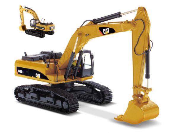 Diecast Master DM85908 CAT 340D HYDRAULIC EXCAVATOR 1:50 Modellino