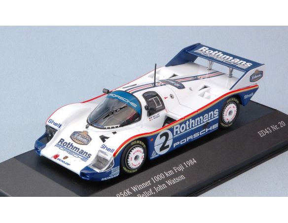CMR CLASSIC MODEL REPLICARS SBC020 PORSCHE 956 K N.2 WINNER 1000 KM FUJI 1984 S.BELLOF-J.WATSON 1:43 Modellino