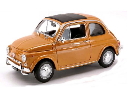 Welly WE1465 FIAT 500 L 1968 OCHRE 1:18 Modellino