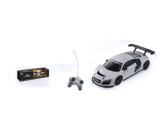 Mondo Motors MM63177S AUDI R8 LMS SILVER RADIOCOMANDO 1:24 Modellino