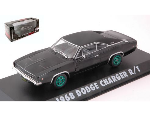 Greenlight GREEN86432B DODGE CHARGER R/T 1968 BULLIT GREEN WHEELS 1:43 Modellino