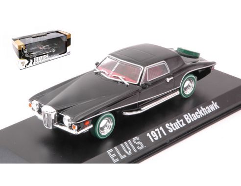 Greenlight GREEN86503B STUTZ BLACKHAWK 1971 ELVIS PRESLEY 1935-77 GREEN WHEELS 1:43 Modellino