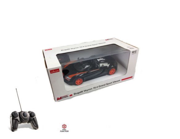 Mondo Motors MM63262BK BUGATTI GRAN SPORT VITESSE BLACK RADIOCOMANDO 1:14 Modellino