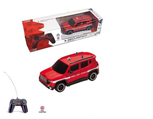 Mondo Motors MM63564V JEEP RENEGADE VIGILI DEL FUOCO RADIOCOMANDO 1:24 Modellino