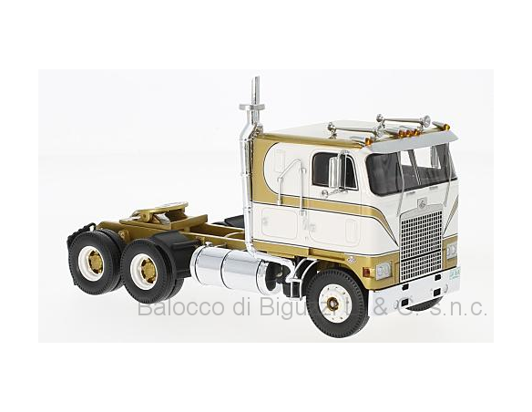 Neo Scale Models NEO44868 REO TRUCK 1974 WHITE/GOLD 1:43 Modellino