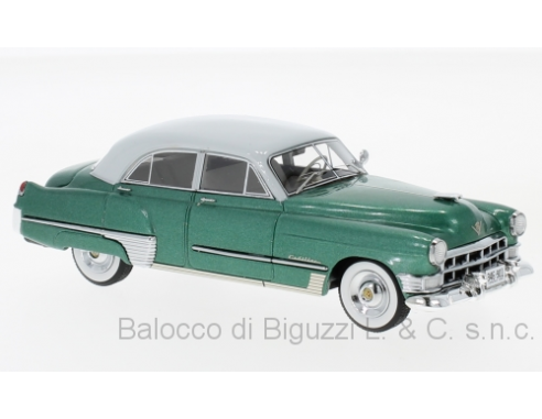 Neo Scale Models NEO46901 CADILLAC SERIES 62 TOURING SEDAN 1949 MET.GREEN/GREEN 1:43 Modellino