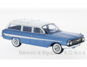 Neo Scale Models NEO46966 CHEVROLET NOMAD STATION WAGON 1961 MET.BLUE/WHITE 1:43 Modellino