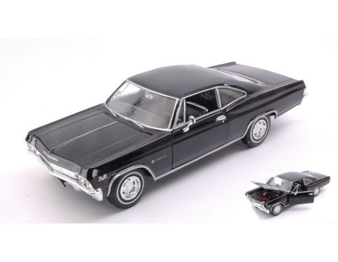 Welly WE22417BK CHEVROLET IMPALA SS 396 BLACK 1:24-27 Modellino