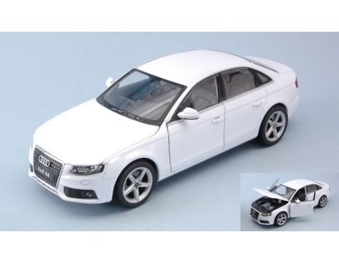 Welly WE22512W AUDI A4 WHITE 1:24-27 Modellino