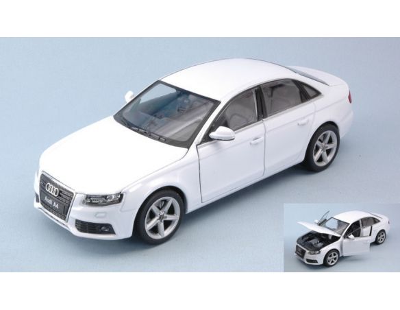 Welly WE22512W AUDI A4 WHITE 1:24-27 Modellino