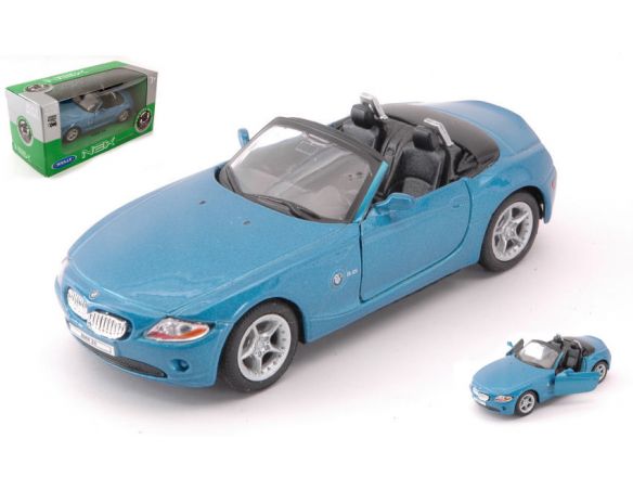 Welly WE39169B BMW Z4 METALLIC BLUE SCALA 1:34-39 cm 11 Modellino