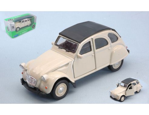 Welly WE39169C CITROEN 2 CV BEIGE SCALA 1:34-39 cm 11 Modellino