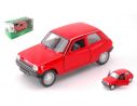Welly WE39169R RENAULT 5 RED SCALA 1:34-39 cm 11 Modellino