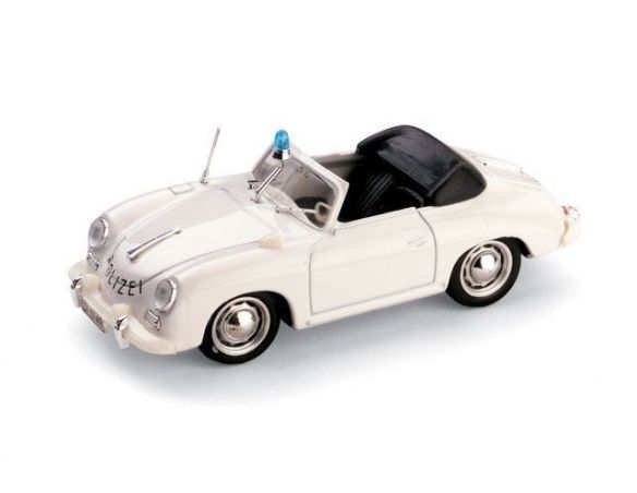 Brumm BM0198D PORSCHE 356 CABRIOLET POLIZIA SVIZZERA 1952 1:43 Scatola Rovinata