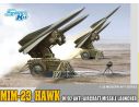 Dragon D3580 MIM-23 HAWK M192 ANTIAIRCRAFT MISSILE LAUNCHER KIT 1:35 Modellino