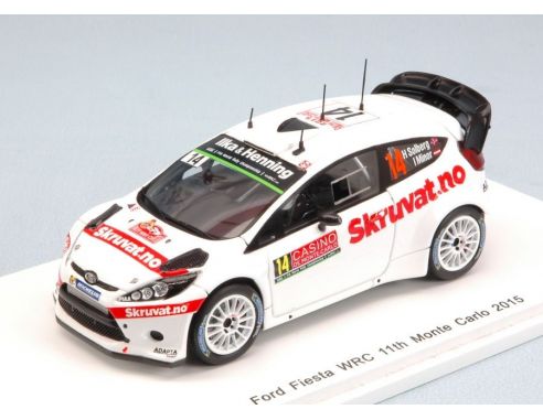 Spark Model 4509 FORD FIESTA WRC N.14 MONTE CARLO 2015 1:43 Scatola Rovinata