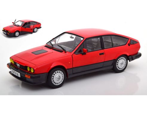 Solido SL1802301 ALFA ROMEO GTV6 1984 RED 1:18 Modellino