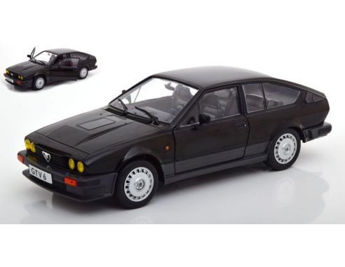 Solido SL1802302 ALFA ROMEO GTV6 1984 BLACK 1:18 Modellino