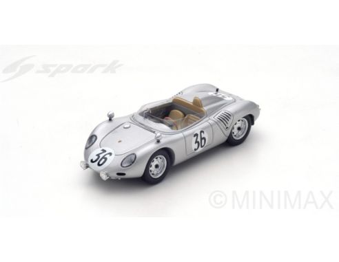 Spark Model S4679 PORSCHE 718 RSK N.36 DNF LM 1959 BARON C.GODIN DE BEAUFORT-C.HEINS 1:43 Modellino