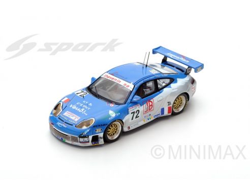 Spark Model S5516 PORSCHE 911 GT3 N.72 24th LM 2002 L.ALPHAND-C.LAVIELLE-O.THEVENIN 1:43 Modellino