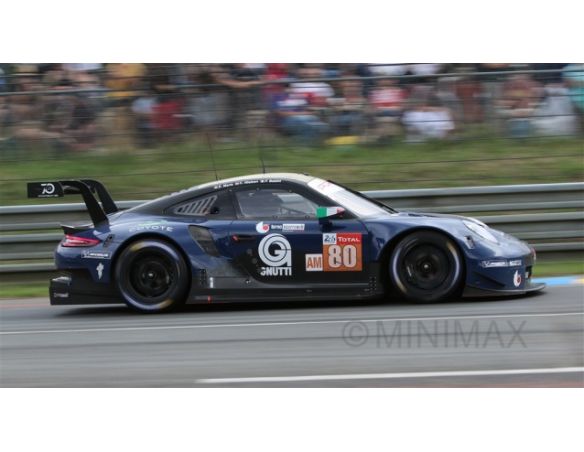 Spark Model S7040 PORSCHE 911 RSR N.80 34th LM 2018 F.BABINI-C.NIELSEN-E.MARIS 1:43 Modellino
