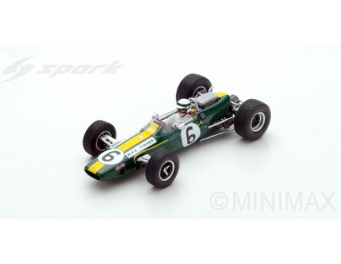 Spark Model S7124 LOTUS 33 M.FISHER 1967 N.6 11th CANADIAN GP 1:43 Modellino