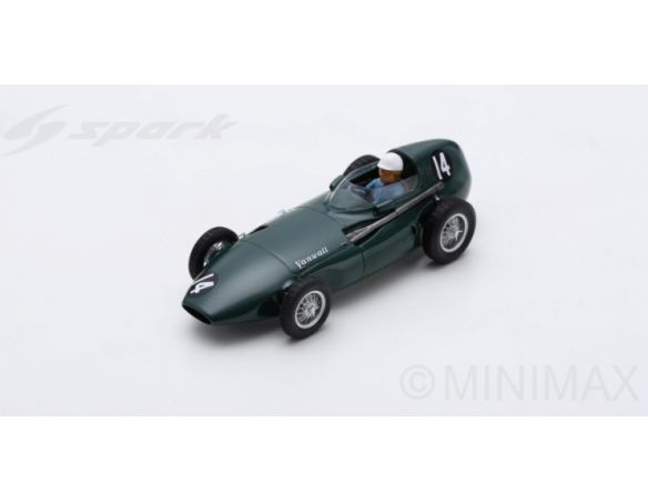 Spark Model S7200 VANWALL VW 2 MAURICE TRINTIGNANT 1956 N.14 DNF MONACO GP 1:43 Modellino