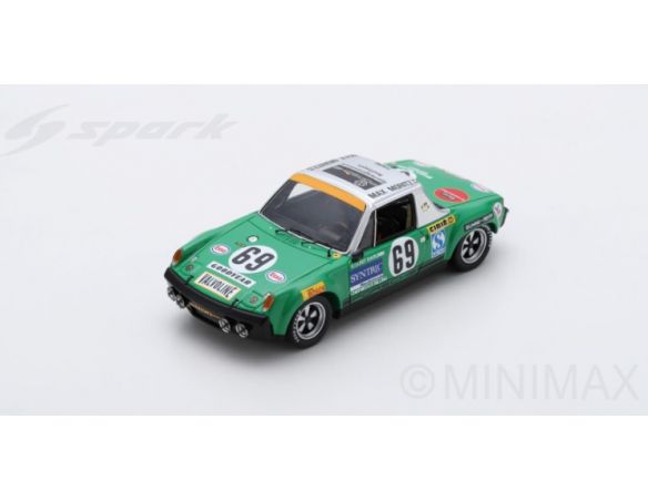 Spark Model S7508 PORSCHE 914/6 GT N.69 DNF LM 1971 G.QUIST-D.KRUMM 1:43 Modellino