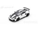 Spark Model S7629 PORSCHE 911 GT2 RS WEISSACH PACKAGE 2018 WHITE/BLACK 1:43 Modellino