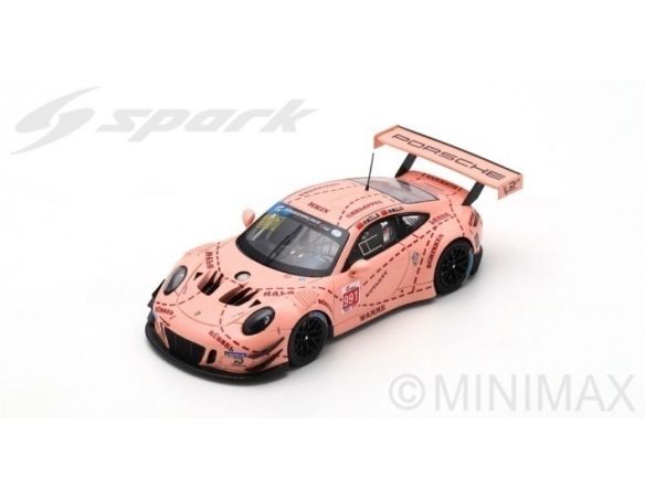 Spark Model SA176 PORSCHE 911 GT3 R N.991 CHINA GT CHAMP.2018 MIN HENG-LIN NAN 1:43 Modellino