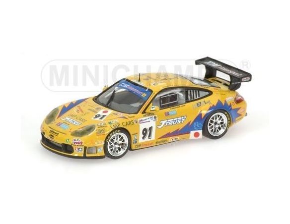 Minichamps PM400066991 PORSCHE 911 GT 3 N.91 LM 2006 1:43 Modellino