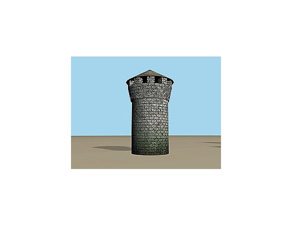 Zvezda Z8511 ROUND STONE TOWER KIT 1:72 Modellino