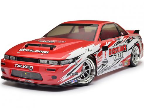 HPI Racing 110568 E10 DRIFT NISSAN S13 DISCOUNT TIRE RTR 1:10 Radiocomando SCATOLA ROVINATA