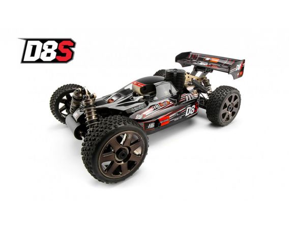 HPI Racing 106118 D8S 4WD RTR BUGGY 3.5 cc 1:10 Radiocomando