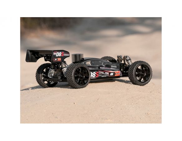 HPI Racing 106118 D8S 4WD RTR BUGGY 3.5 cc 1:10 Radiocomando