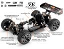 HPI Racing 106118 D8S 4WD RTR BUGGY 3.5 cc 1:10 Radiocomando