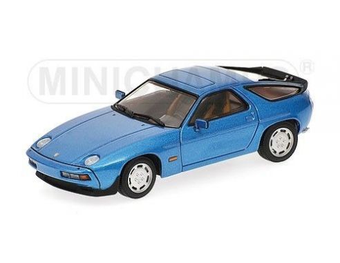 Minichamps PM400068120 PORSCHE 928 S 1979 BLUE 1:43 Modellino