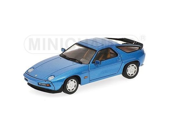 Minichamps PM400068120 PORSCHE 928 S 1979 BLUE 1:43 Modellino
