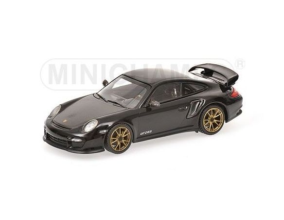 Minichamps PM400069402 PORSCHE 911 GT2 RS 2010 BLACK 1:43 Modellino