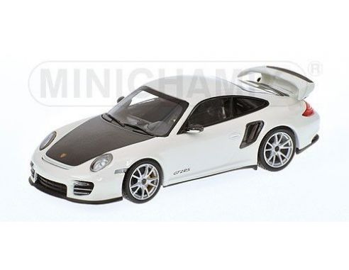 Minichamps PM400069405 PORSCHE 911 GT2 RS 2010 WHITE 1:43 Modellino