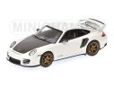Minichamps PM400069406 PORSCHE 911 GT2 RS 2010 WHITE/BLACK 1:43 Modellino